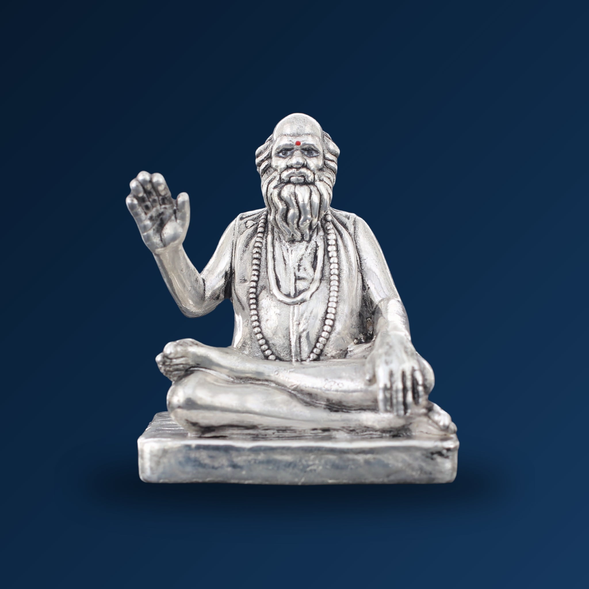 STERLIVA Pure Silver Bajrangdas Bapa Idol