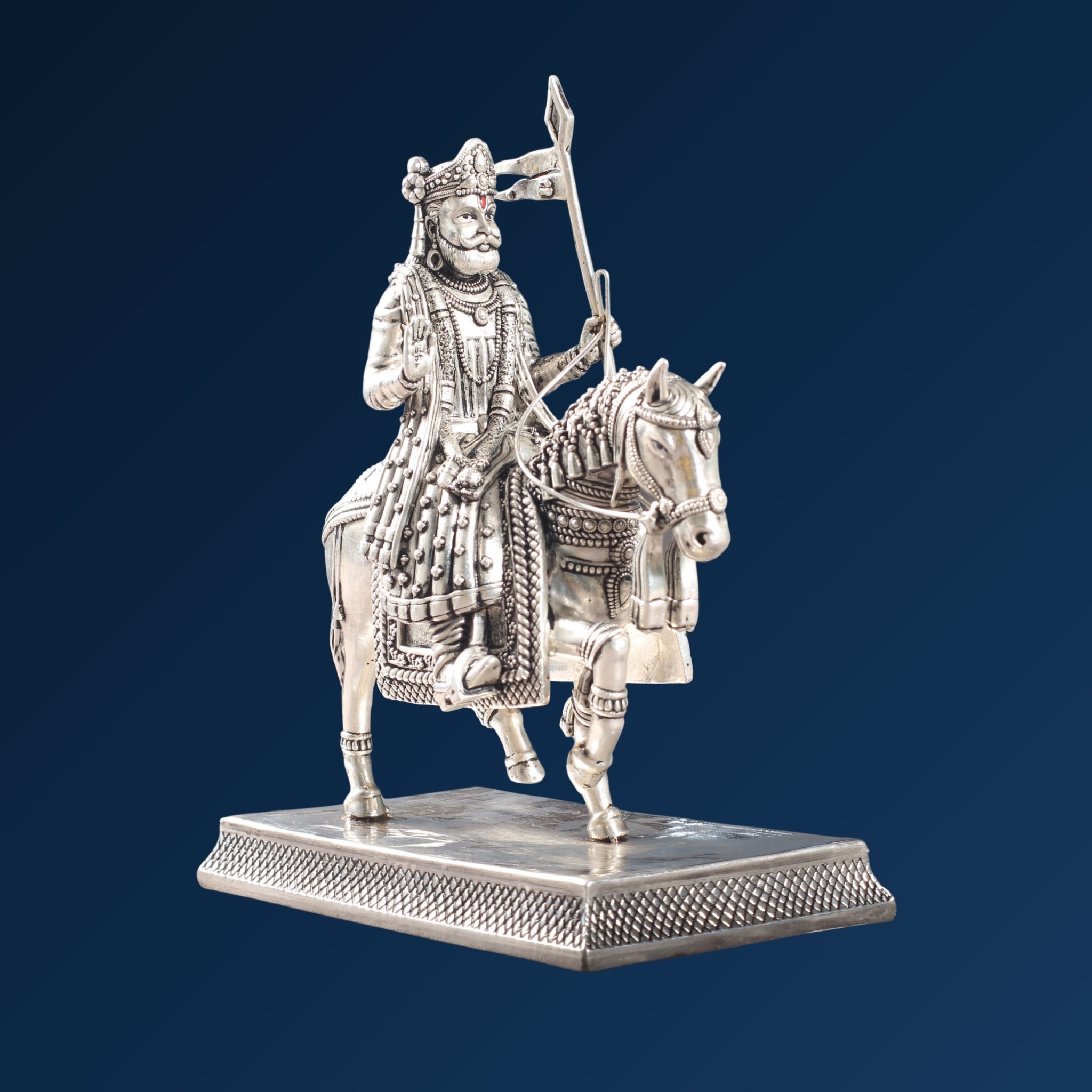Sterliva Pure Silver Ramdev Ji Idol