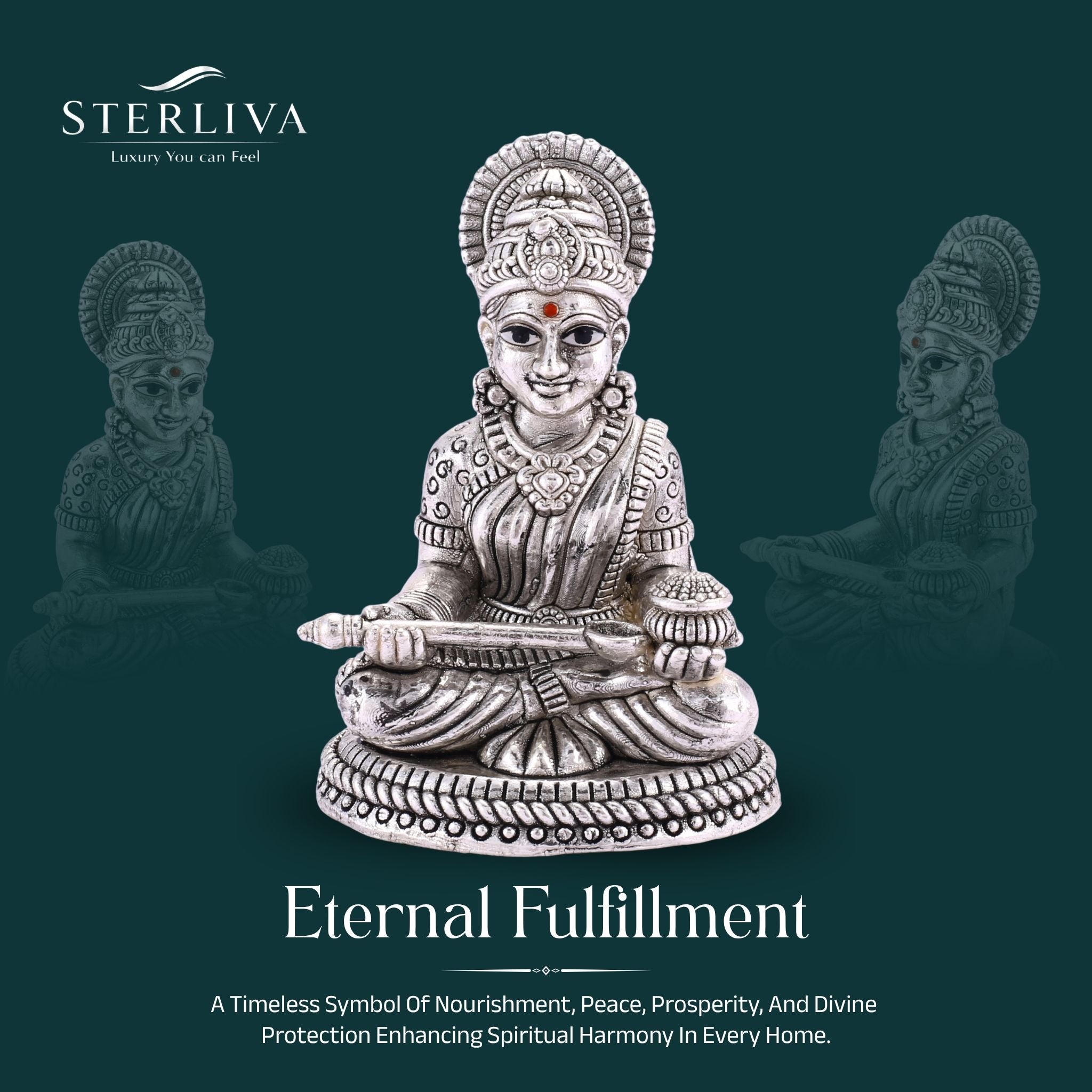 Annapurna Pure Silver Idol