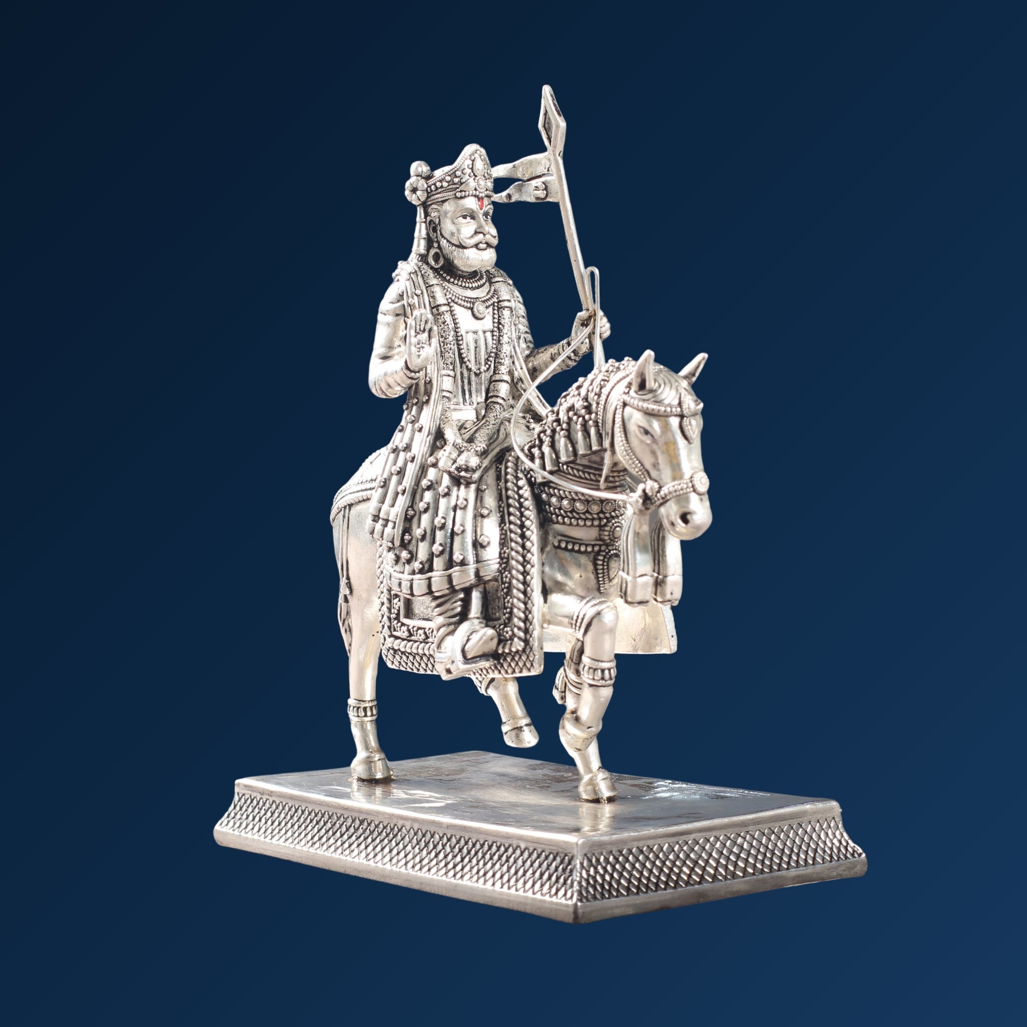 Sterliva Pure Silver Ramdev Ji Idol