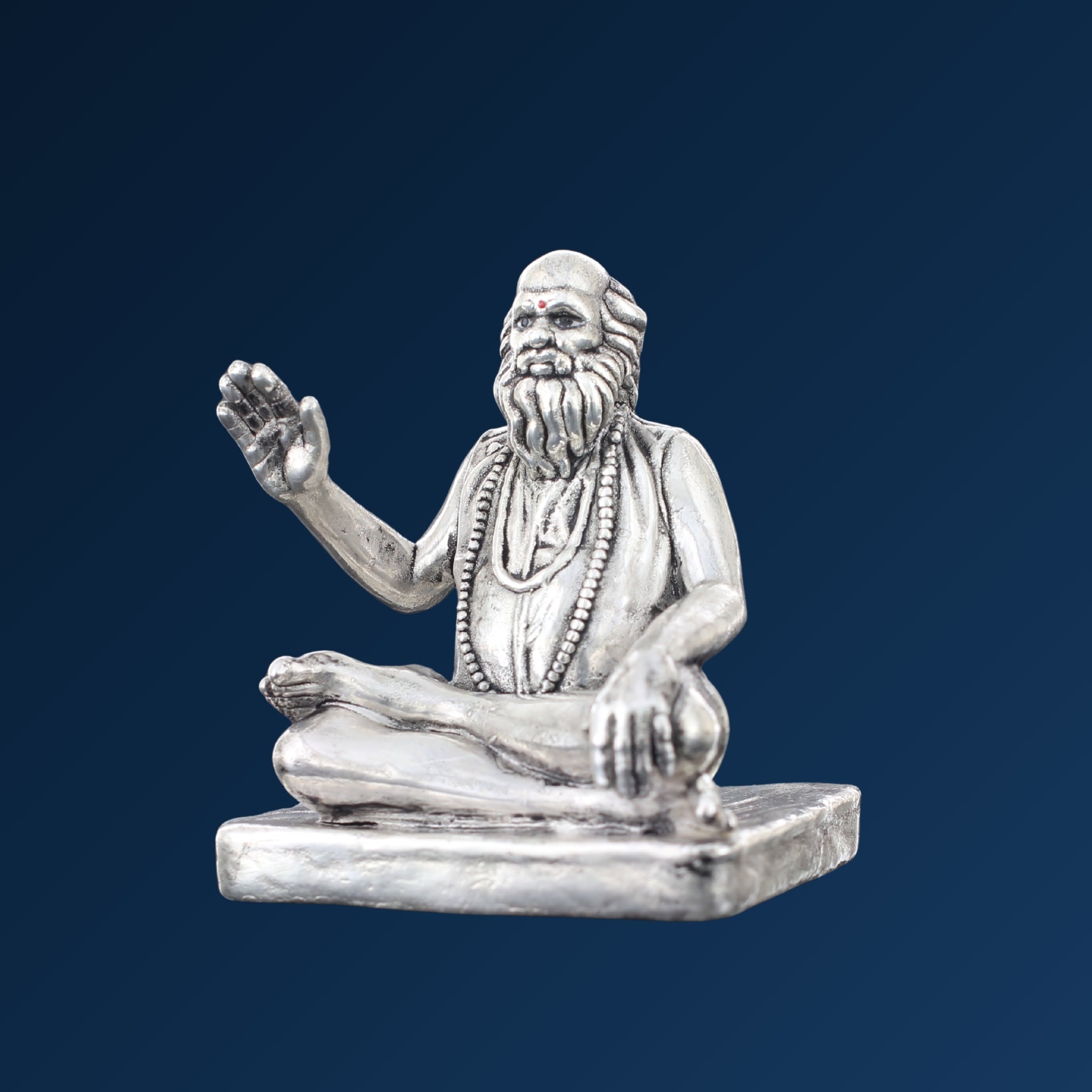 STERLIVA Pure Silver Bajrangdas Bapa Idol