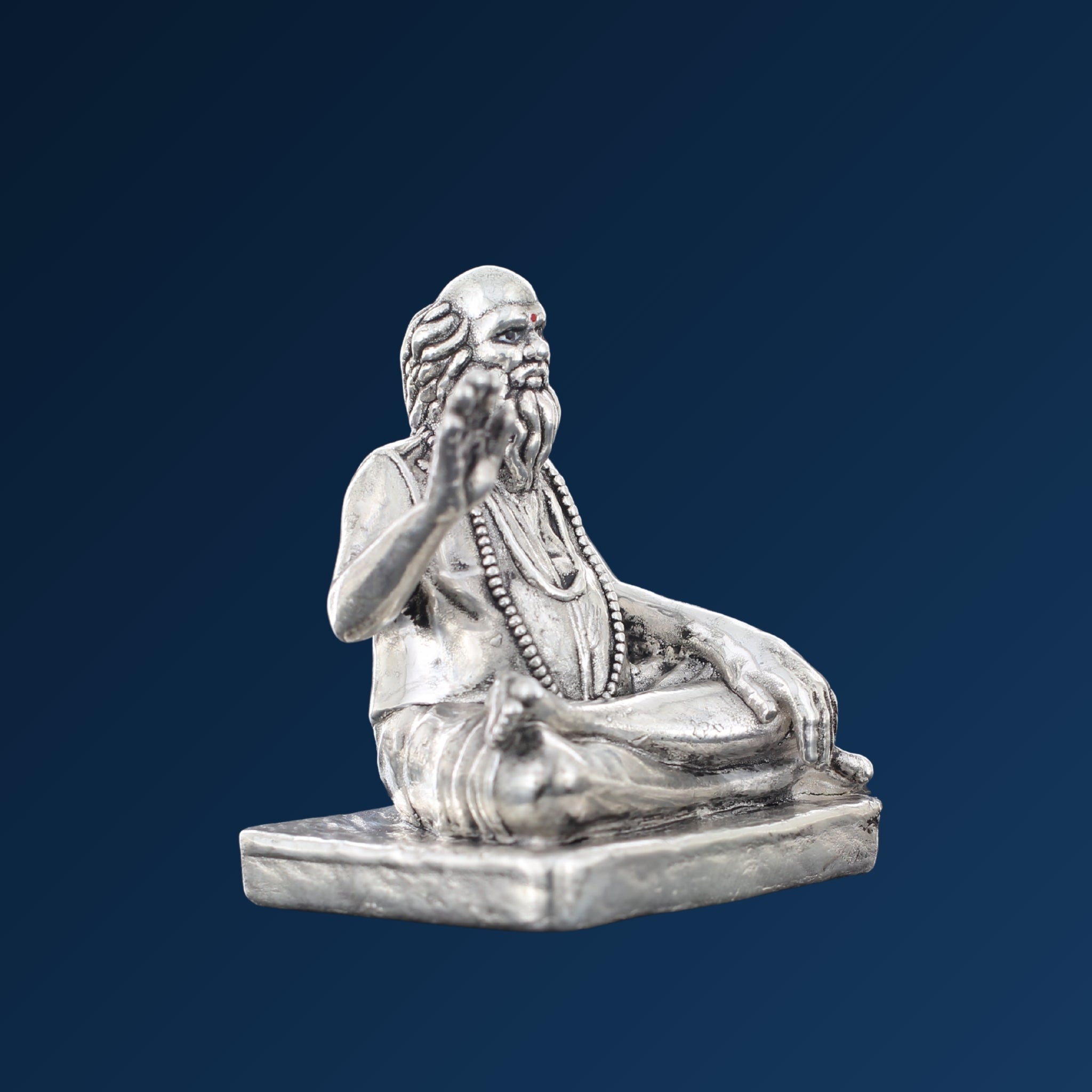 STERLIVA Pure Silver Bajrangdas Bapa Idol